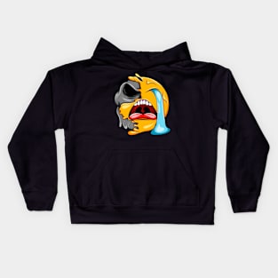 Cry Zombie Emoji Kids Hoodie